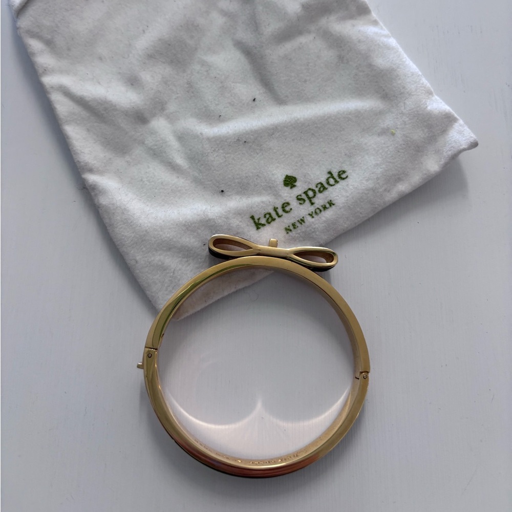 Kate Spade Gold Bow Bracelet - Picture 2 of 3